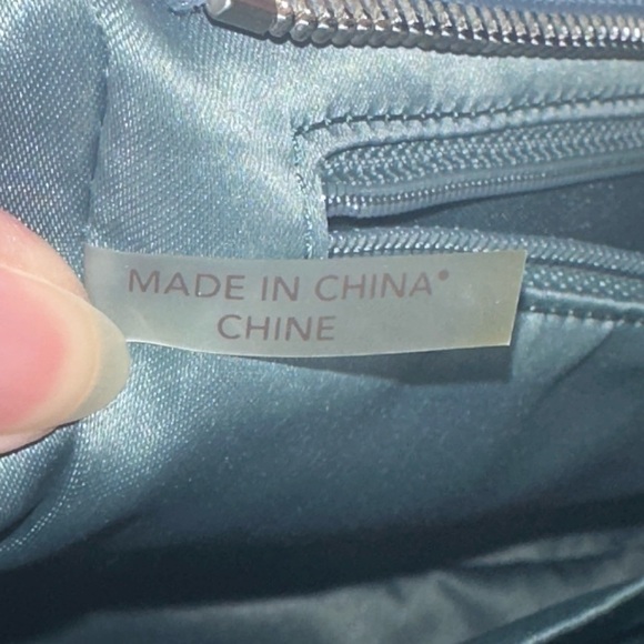 Coach Teal Taylor Eyelet Leather Carryall - Picture 16 of 16